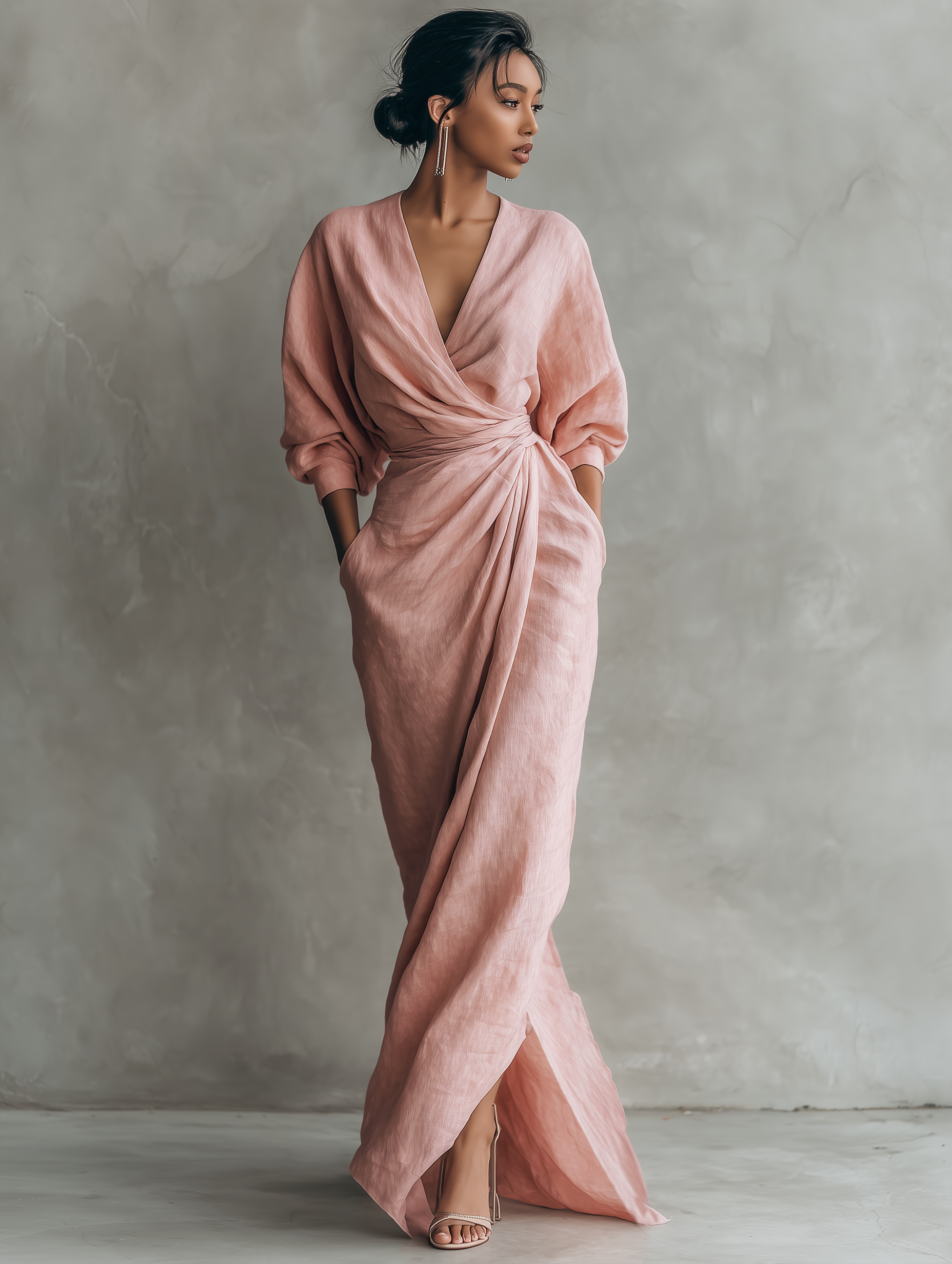 Vestido Elegant Linen - NOVALISESTUDIO