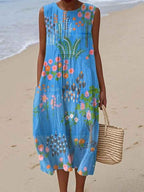 Megan | Airy Midi Dress - foto 5