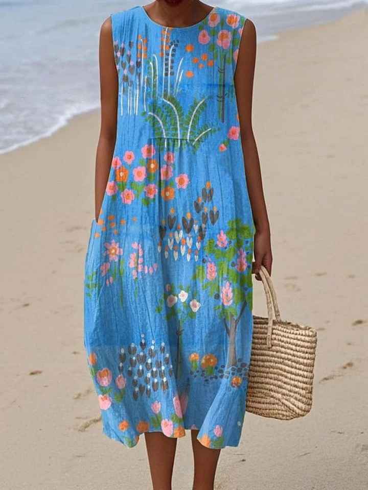 Megan | Airy Midi Dress - foto 5