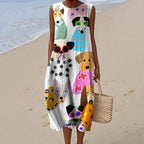Megan | Airy Midi Dress - foto 6