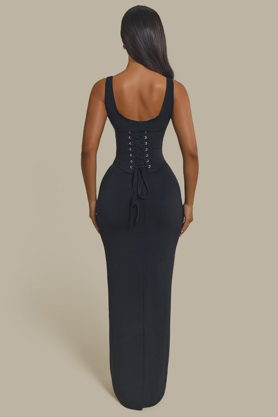 Vestido bodycon espalda baja