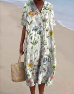 Lina | Chic Printed Dress - foto 8