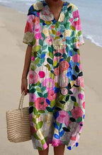 Lina | Chic Printed Dress - foto 6