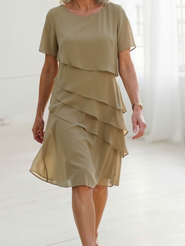 Juliette | Fluid Ruffle Elegance Dress - foto 5