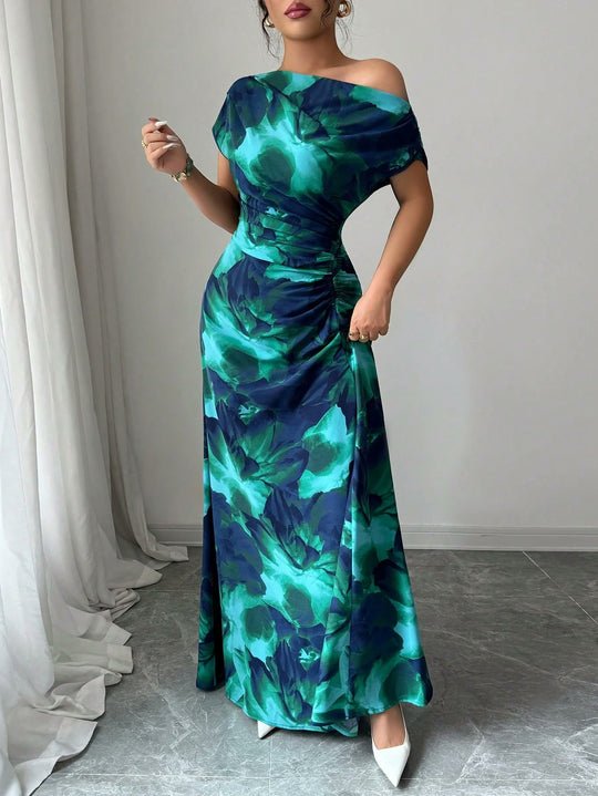 Vestido Esmeralda - detalle hombro