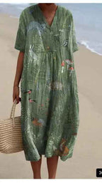 Lina | Chic Printed Dress - foto 9