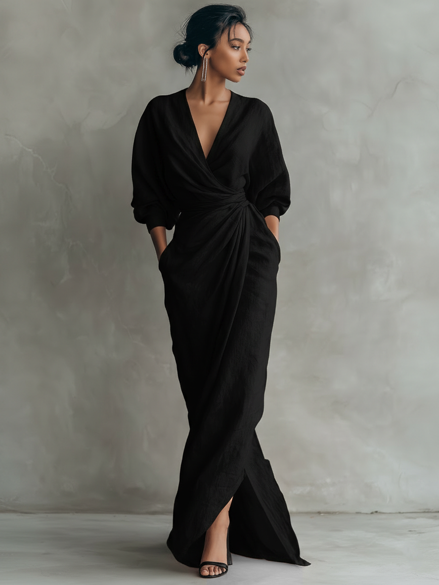 Linen V-Neck - foto 13
