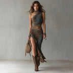 Vestido Elena Asymmetric - NOVALISESTUDIO