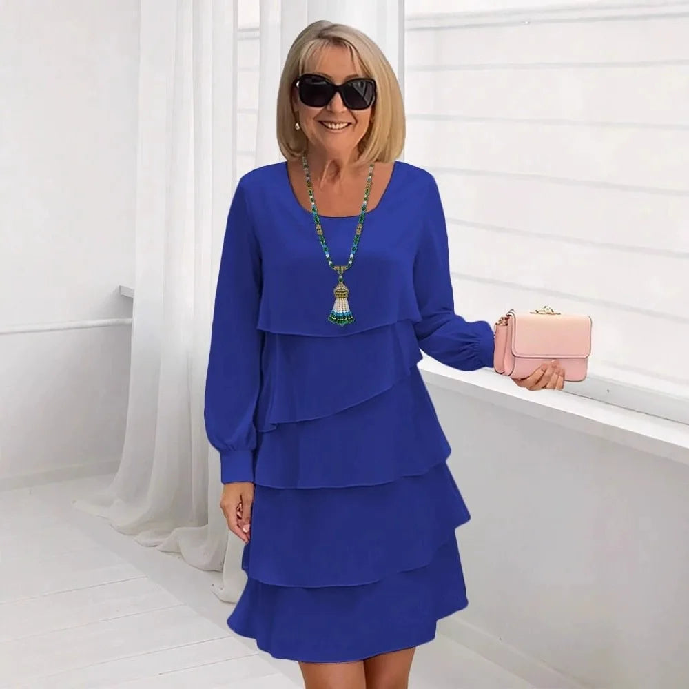 Madeleine | Fluid Ruffle Elegance Dress - foto 3