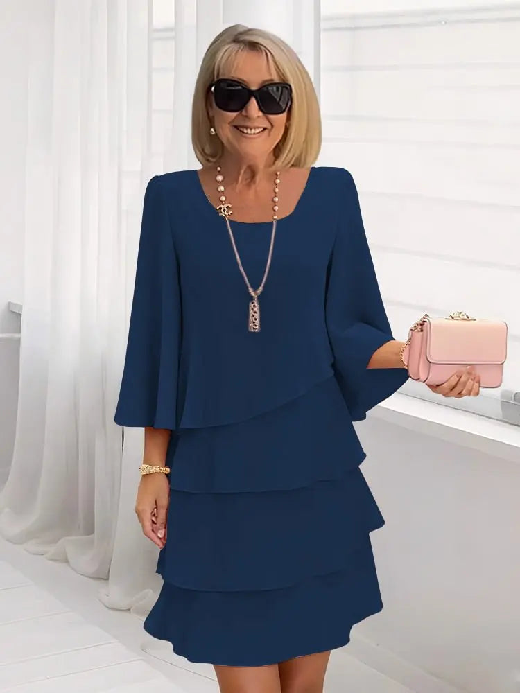 Elise | Fluid Ruffle Elegance Dress - foto 2