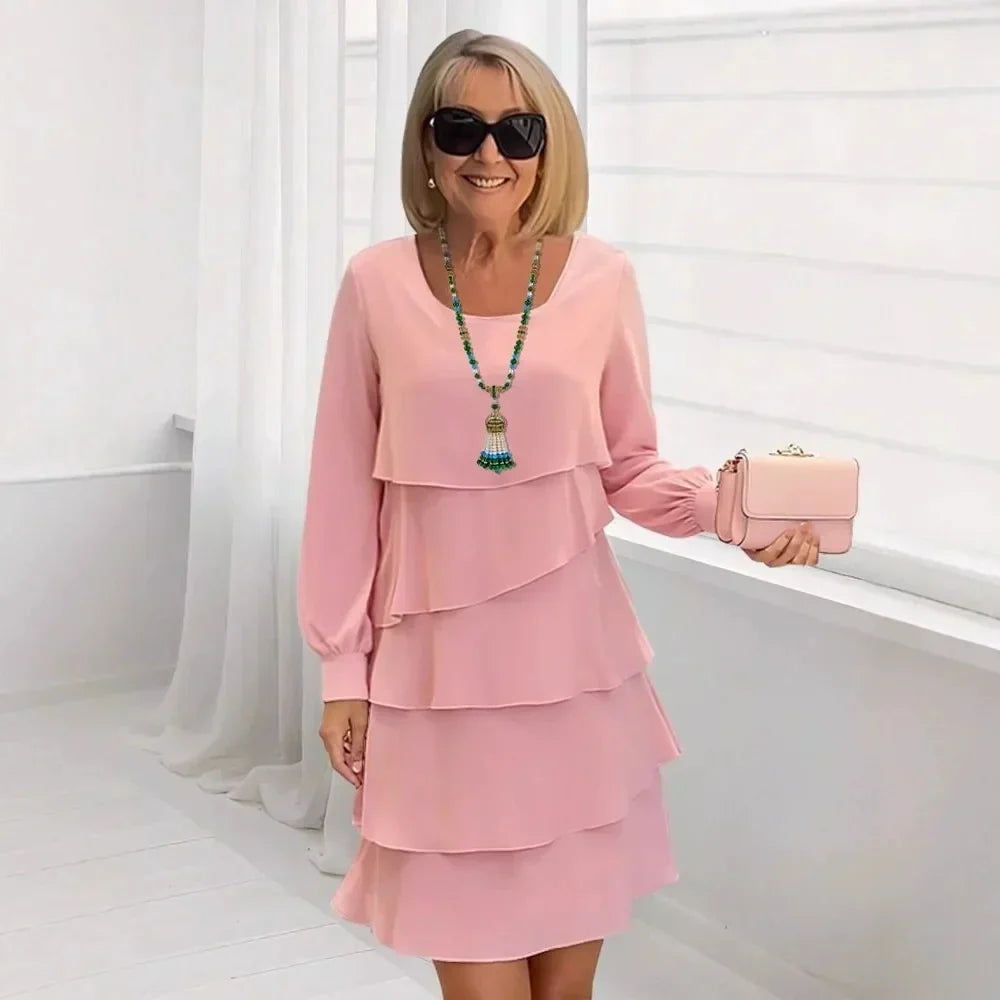 Madeleine | Fluid Ruffle Elegance Dress - foto 2