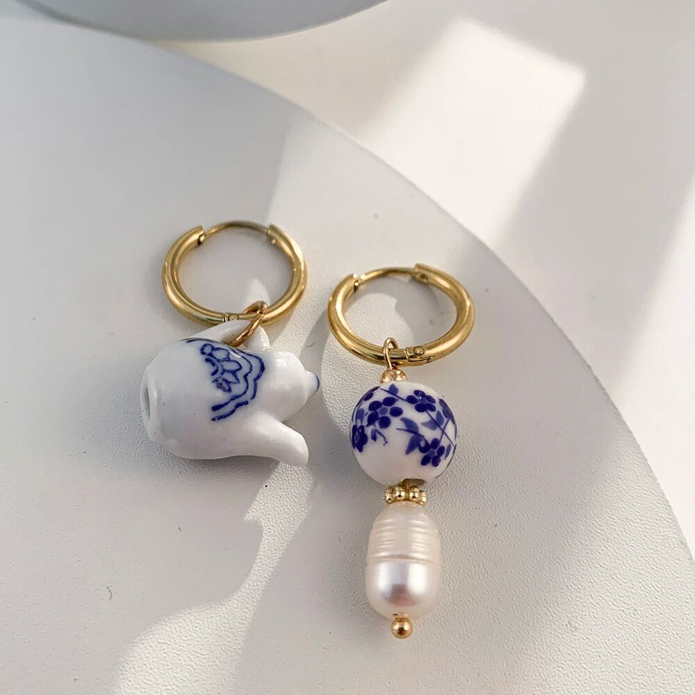 Tea Kettle Earrings - foto 3