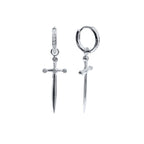 CZ Sword Earrings - foto 5