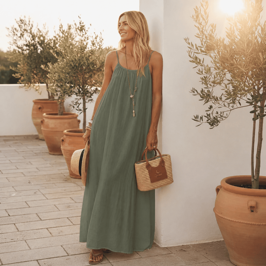 Vestido Caline espalda