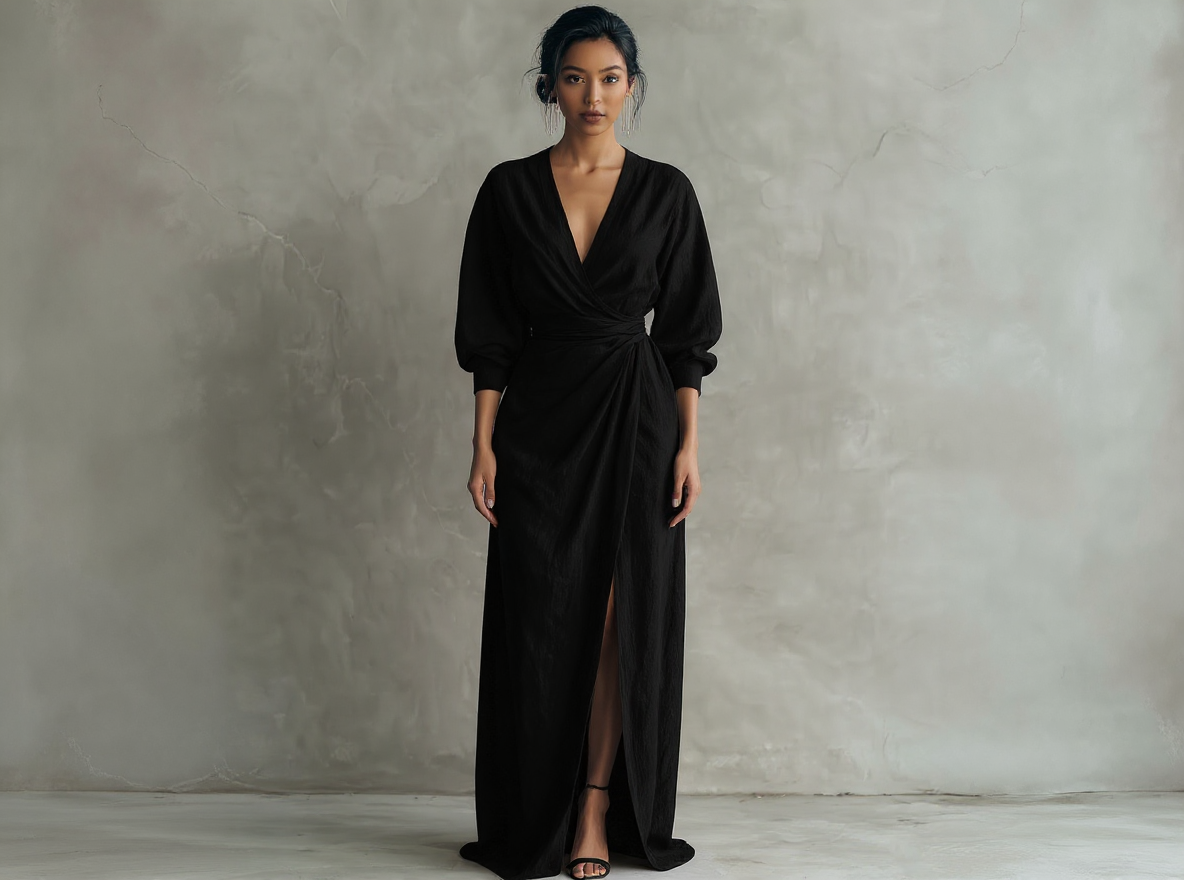 Linen V-Neck - foto 12