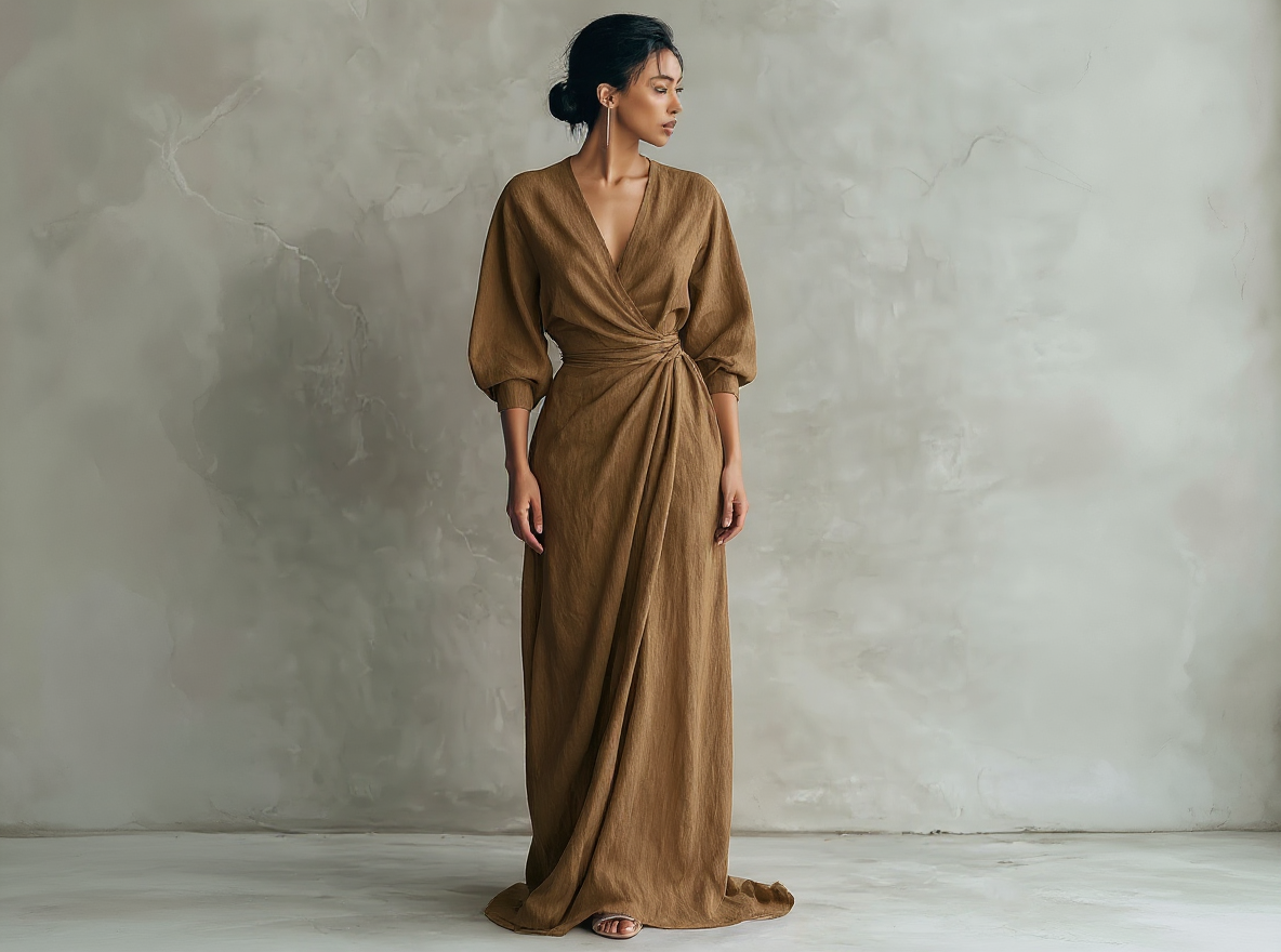 Linen V-Neck - foto 10