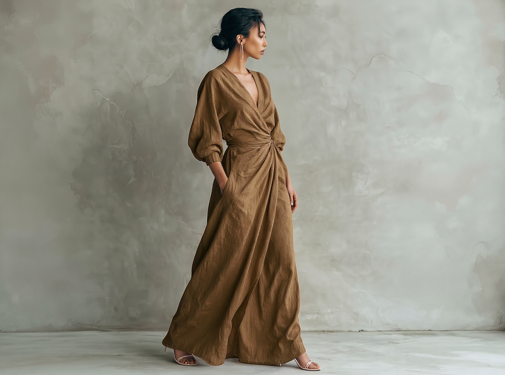 Linen V-Neck - foto 9