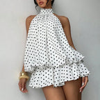 Eden | Minivestido halter con espalda abierta